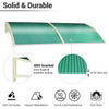 Yescom Door & Window Poly Awning Canopy 80"x40"