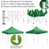 InstaHibit 10x10 ft Pop Up Canopy Comml. Instant Tent CPAI-84