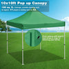 InstaHibit 10x10 ft Pop Up Canopy Comml. Instant Tent CPAI-84