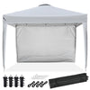 Yescom 10x10 Pop Up Canopy Tent with Weight Bags Air Vent