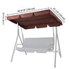 Yescom Patio Porch Replacement Swing Canopy 64"x47"