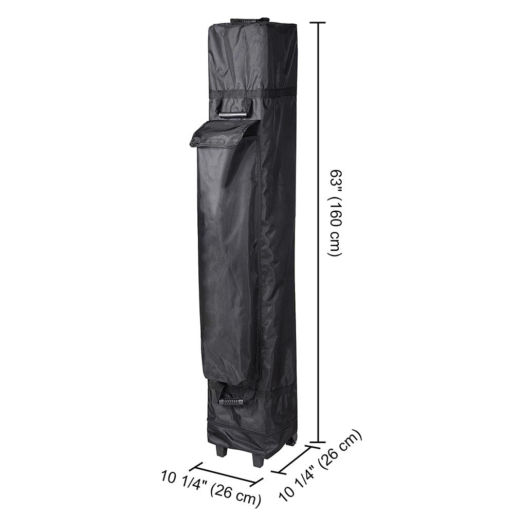 Yescom Canopy Storage Bag w/ Wheels 11x11x63" for 10x10 Image