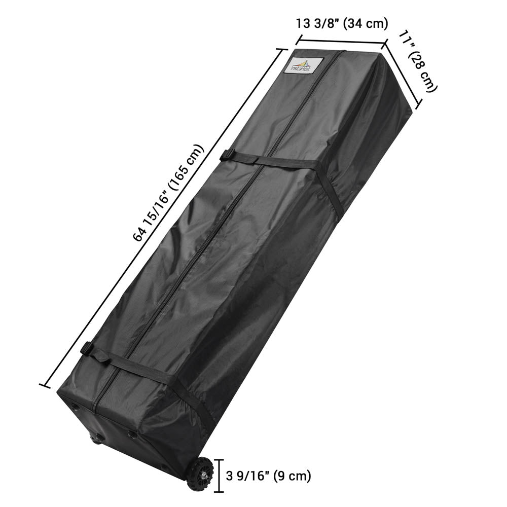 Yescom Canopy Storage Bag w/ Wheels 15x11x64" for 10x15 Image