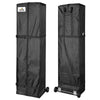 InstaHibit Canopy Storage Bag w/ Wheels 17x11x66" for 10x20