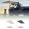 Yescom Car Awning 4' 7" x 6' 7" Vehicle Rooftop Side Tent Shade