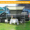 Yescom Awning 6' 7" x 8' 2" Vehicle Rooftop Side Tent Shade