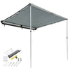 Yescom Awning 8' 2" x 7' 7" Vehicle Rooftop Side Tent Shade