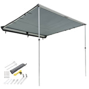 Yescom Awning 8' 2" x 7' 7" Vehicle Rooftop Side Tent Shade, Gray Image