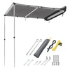 Yescom Awning with LED Light 6.6' x 4.6' Car Side Tailgate Awning