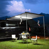 Yescom Awning with LED Light 8.2' x 6.6' Car Side Awning