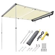 Yescom Awning with LED Light 8.2' x 6.6' Car Side Awning, Beige Image