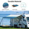 Yescom 14ft RV Awning Replacement Waterproof Fabric Tarp (13'x8')