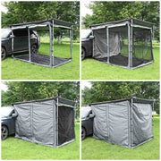 Yescom 8x8 Awning Room Screen Porch with Floor Image