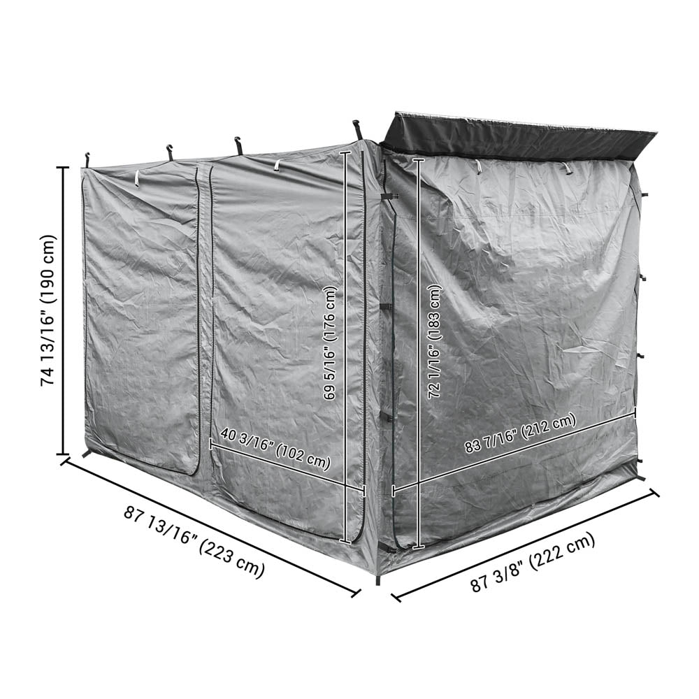 Yescom 8x8 Awning Room Screen Porch with Floor Image