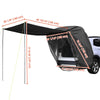 Yescom Car Tent with Awning Shade & Net for Van SUV Tailgate