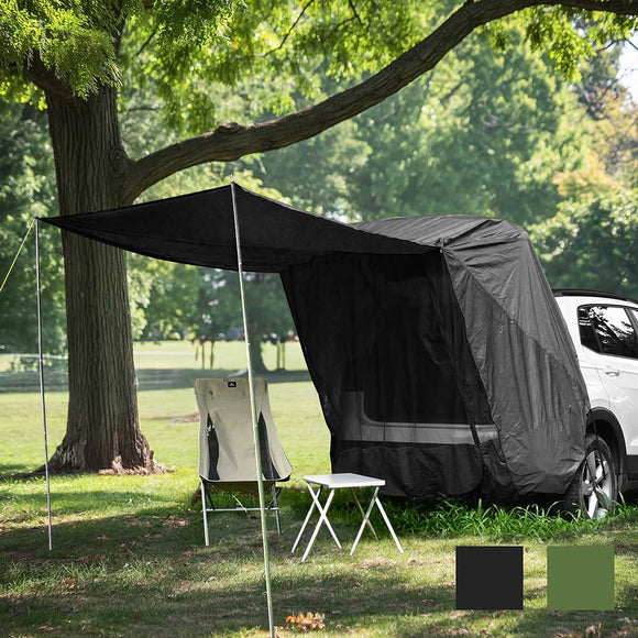 Yescom Car Tent with Awning Shade & Net for Van SUV Tailgate Image