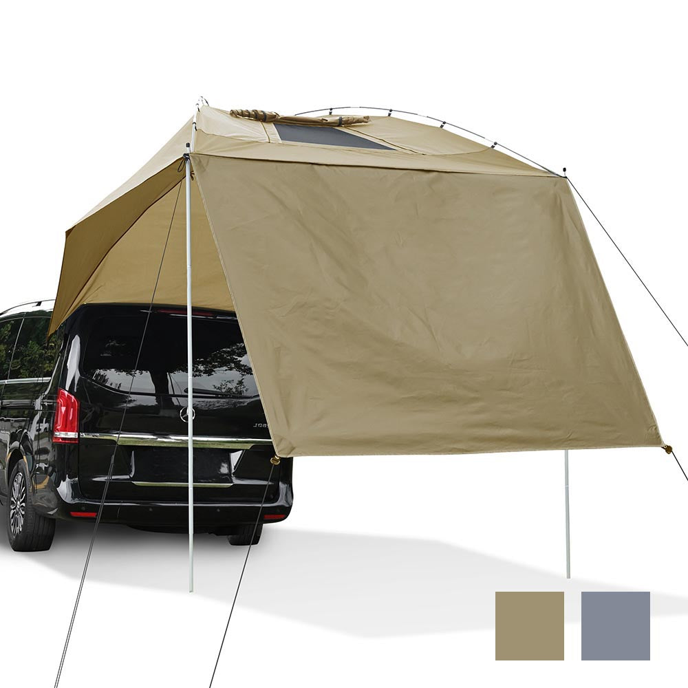 Yescom Car Awning Sun Shelter with Side for SUV Camper Trailer Beach Image