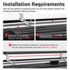 Yescom Awning with LED Light 8.2' x 7.6' Car Side Awning