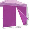 Yescom Canopy Tent Wall with Zip 1080D 9.6x6.7ft 1pc