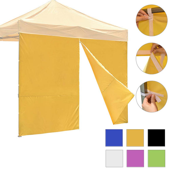 Yescom Canopy Tent Wall with Zip 1080D 10x7ft 1pc Image