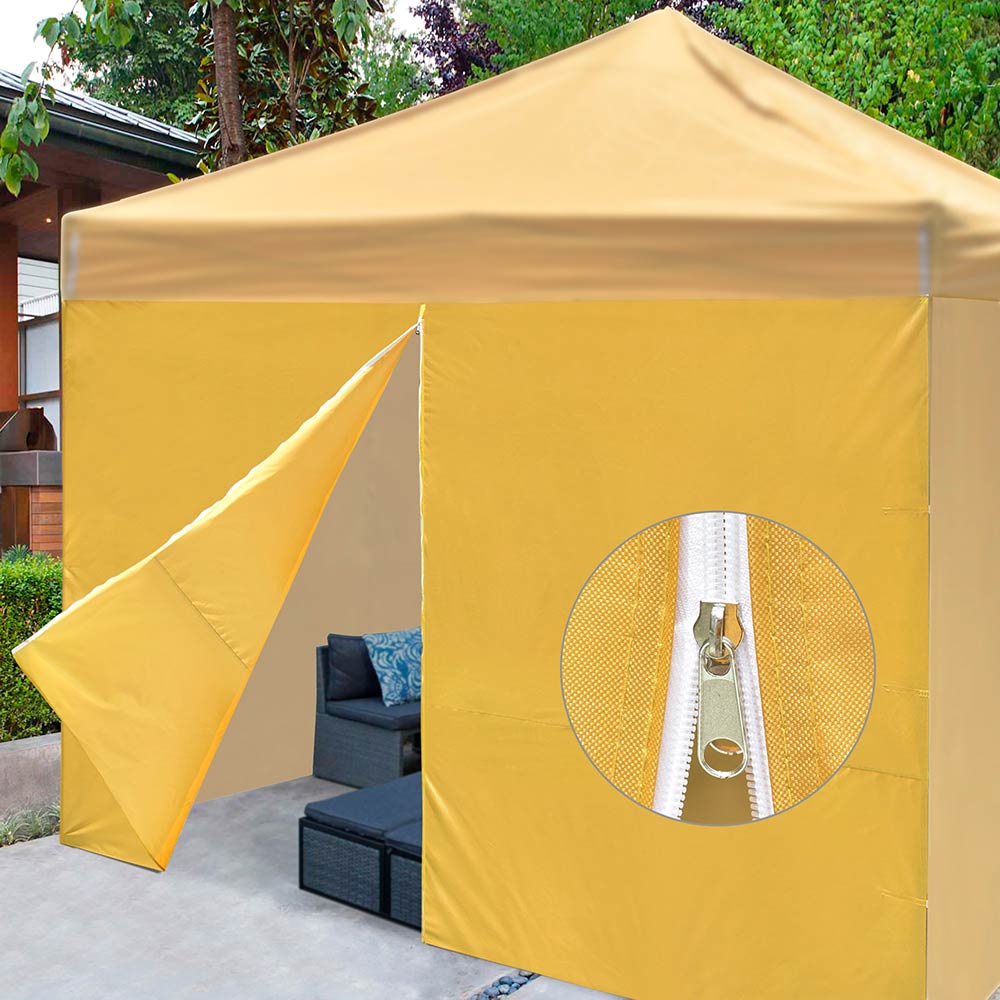 Yescom Canopy Tent Wall with Zip 1080D 10x7ft 1pc Image