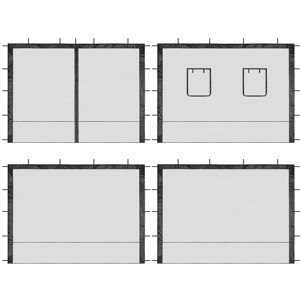 Yescom 10x10 Pop Up Canopy Netting Mesh Sidewalls Image