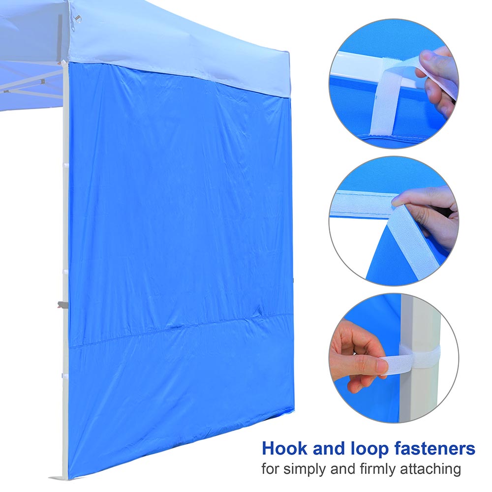 Yescom Canopy Tent Wall 10x7ft UV50+ CPAI-84 Image