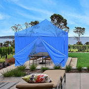 Yescom Canopy Tent Wall with Zip 10x7ft UV50+ CPAI-84 Image