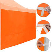 Yescom Canopy Tent Wall 15x7ft UV50+ CPAI-84, Orange Image