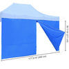 Yescom Canopy Tent Wall with Zip 15x7ft UV50+ CPAI-84