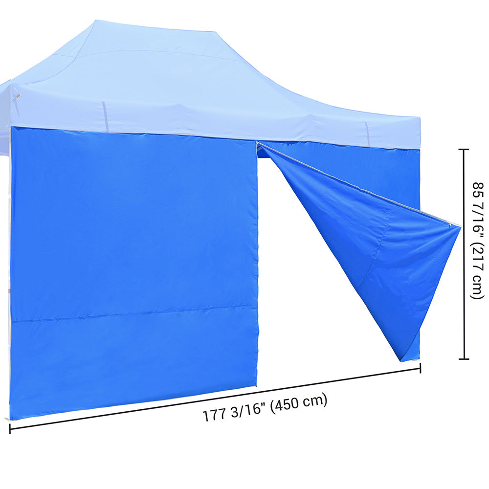 Yescom Canopy Tent Wall with Zip 15x7ft UV50+ CPAI-84 Image