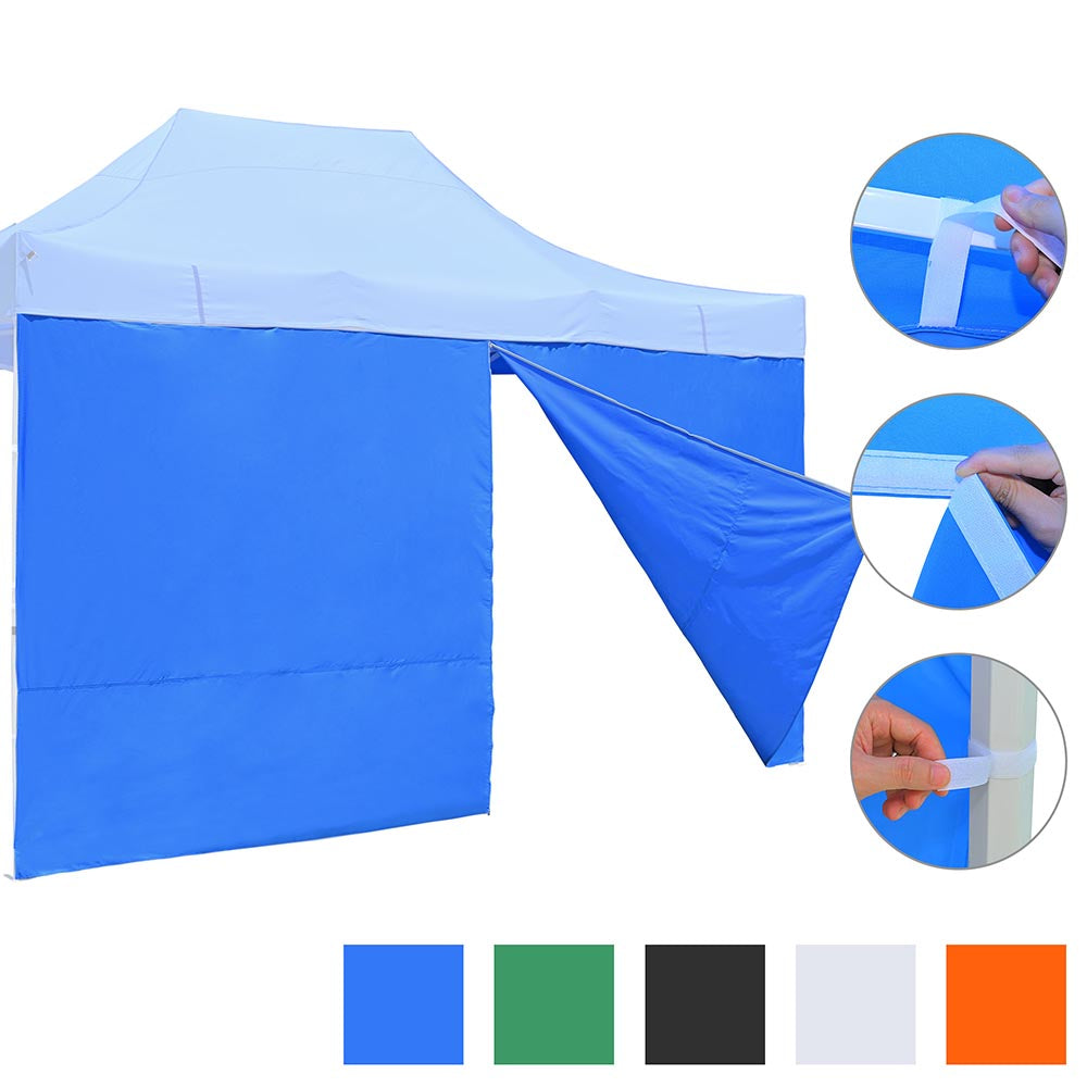 Yescom Canopy Tent Wall with Zip 15x7ft UV50+ CPAI-84 Image