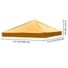 Yescom 10x10 Ez Pop Up Tent Canopy Top Replacement Cover (9.6'x9.6')