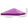 Yescom 10x10 Ez Pop Up Tent Canopy Top Replacement Cover (9.6'x9.6')