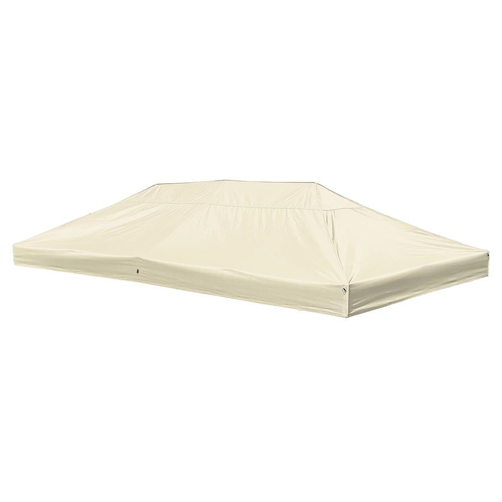 Yescom 10'x20' Ez Pop Up Tent Canopy Top Replacement (9.6'x19'), Beige Image