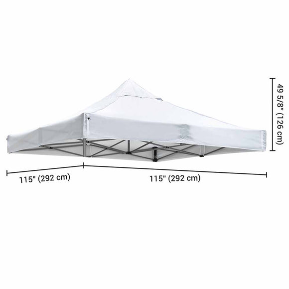 Yescom 10'x10' EZ Pop Up Canopy Replacement Air Vent (9.6'x9.6') Image