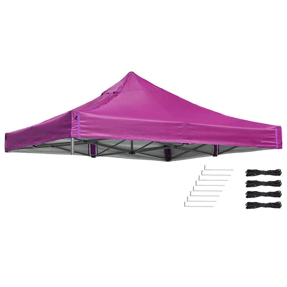 Yescom 10'x10' EZ Pop Up Canopy Replacement Air Vent (9.6'x9.6'), Vivid Viola Image