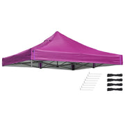 Yescom 10'x10' EZ Pop Up Canopy Replacement Air Vent (9.6'x9.6'), Vivid Viola Image