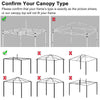 Yescom Waterproof Pop Up Canopy Top Replacement