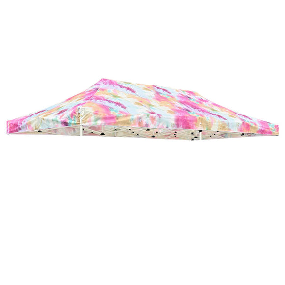 Yescom 10x20 Replacement Canopy Tie-dyed Pink Image