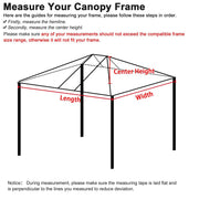 Yescom 10x20 Replacement Canopy Tie-dyed Pink Image