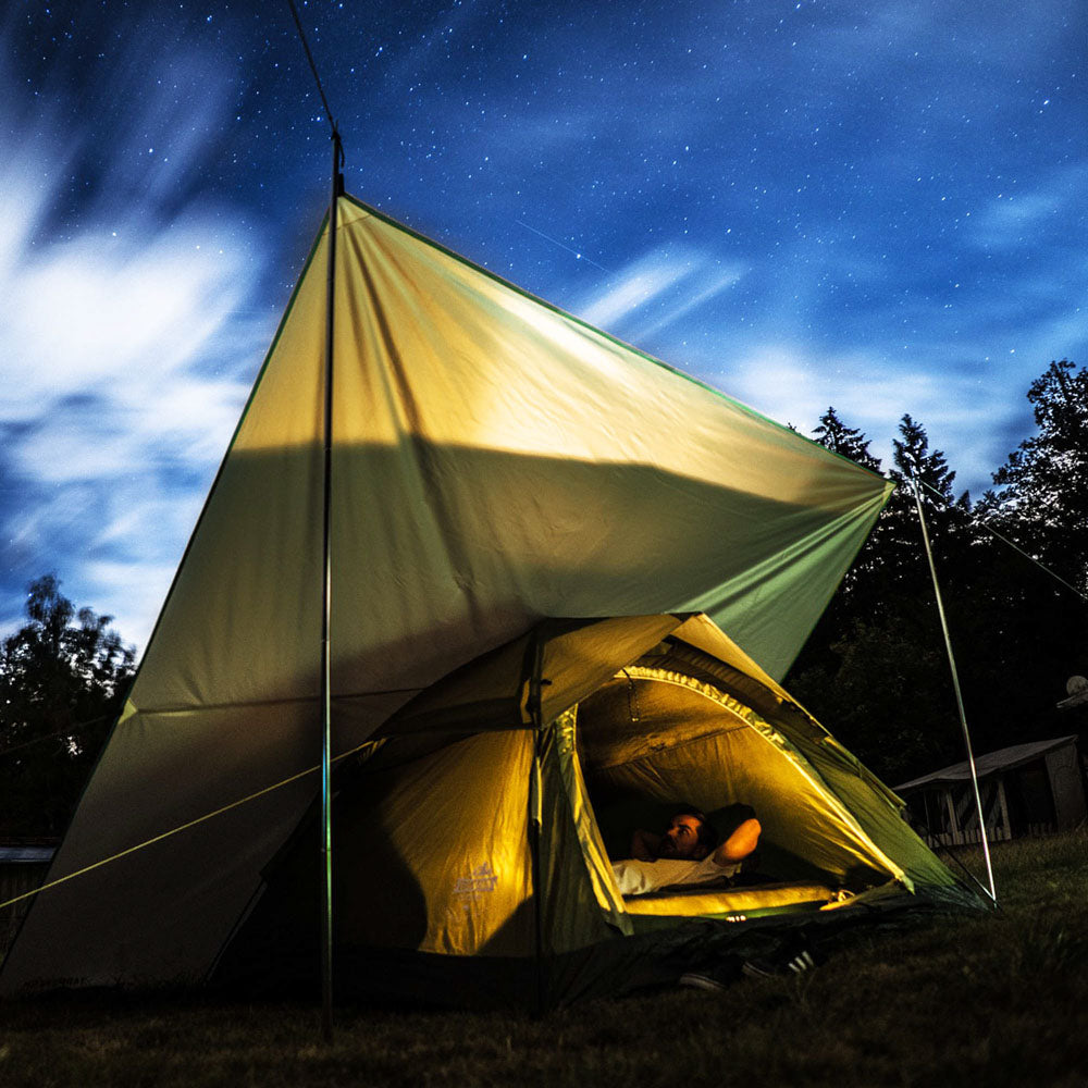 Yescom Camping Tarp Tent Footprint Shelter 10x13ft UV50+ PU3,000mm Image