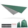 Yescom Camping Tarp Large Hammock Rain Fly 10x15ft UV50+ PU3,000mm, Green Image