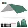 Yescom Camping Tarp Tent Footprint Shelter 10x13ft UV50+ PU3,000mm