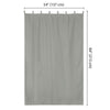 Yescom 2-Pcs Outdoor Tab Top Curtain Panel, 54Wx84L