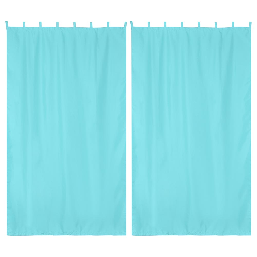 Yescom 2-Pcs Outdoor Tab Top Curtain Panel, 54Wx108L Image