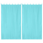 Yescom 2-Pcs Outdoor Tab Top Curtain Panel, 54Wx108L Image