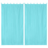 Yescom 2-Pcs Outdoor Curtain Panel, Tab Top, 54Wx120L