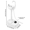 Yescom 4.5Gal Portable Hand-Wash Station Sink Faucet Water Tank