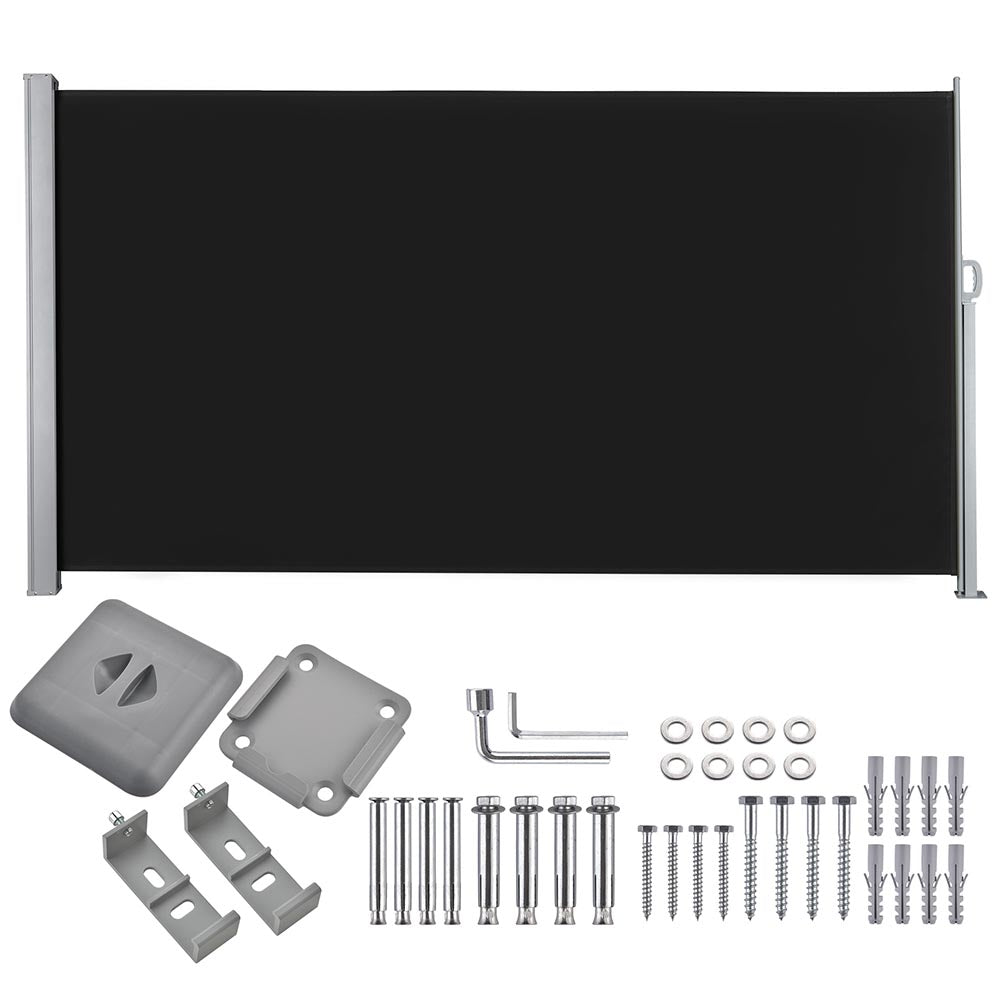 Yescom 5'x10' Retractable Side Awning Patio Sunshade Privacy Divider Image